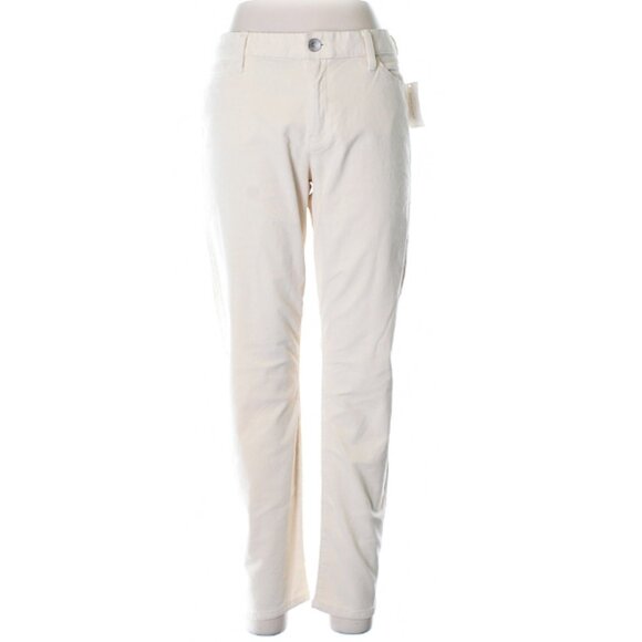 $80 Banana Republic Cream Bow Leg Cords - Picture 3 of 5